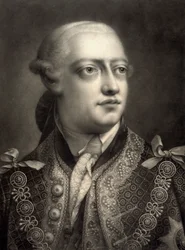 George III, po mezzotintě od Thomase Frye